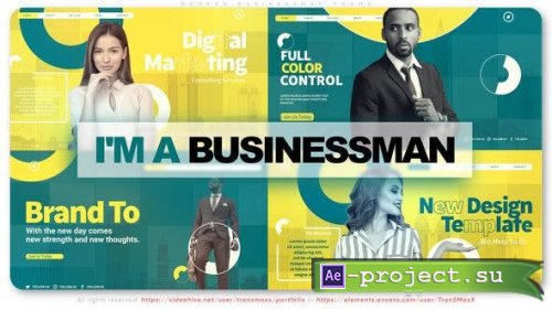 Videohive - Modern Businessman Promo - 39510691 - Project for After Effects