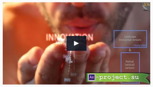 Videohive - Innovation Teasers / Promos (Male version) - 7918385 - Project for After Effects