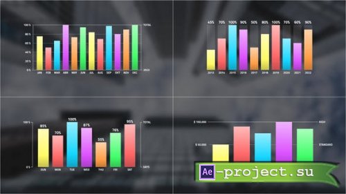 Videohive - Vertical Bar Infographic - 39523603 - Project for After Effects