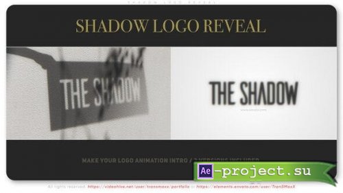 Videohive - Shadow Logo Reveal - 39597335 - Project for After Effects