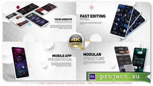 Videohive - Modern Application - 39597519 - Project for After Effects