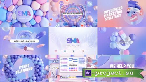 Videohive - Creative Social Media Marketing Agency Promo - 38231367 - Project for After Effects