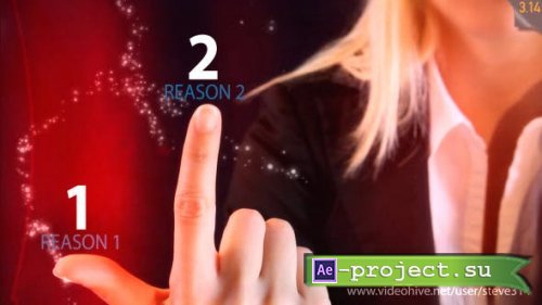 Videohive - 3 Reasons / 3 Steps Commercial - 8050543 - Project for After Effects