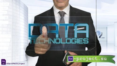 Videohive - Data & Cloud Technologies Logo / Title - 32539707 - Project for After Effects