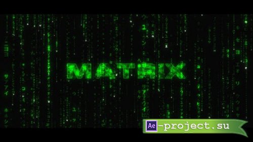 Videohive - Matrix Opener - 31876127 - Project for After Effects