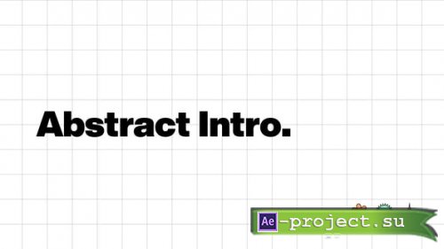 Videohive - Abstract Intro - 39606632 - Project for After Effects