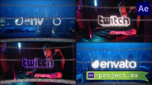 Videohive - Screen Noise Logo for After Effects - 39608072 - Project for After Effects