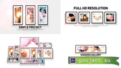 Videohive - Wedding Gallery - 39608552 - Project for After Effects