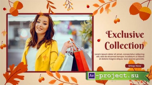 Videohive - Autumn Fashion Sale Promo - 39610893 - Project for After Effects