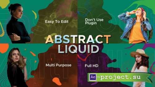 Videohive - Abstract Liquid  - 30441896 - Project for After Effects