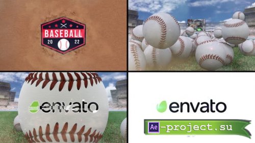 Videohive - Baseball Logo Reveal 5 - 39443634 - Project for After Effects