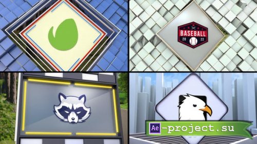 Videohive - 3D Logo Transition (4-pack) - 39442795 - Project for After Effects