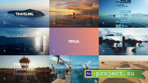 Videohive - Stomp Travel Commercial Promo / Dynamic Typography Opener / Montage Reel / Adventure Slideshow - 39535470