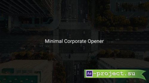 Videohive - Minimal Corporate Opener - 39626504 - Project for After Effects