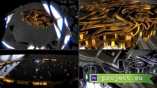 Videohive - Gold Silver And Diamonds - 27587083 - Project for After Effects