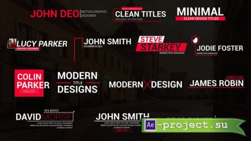 Videohive - Corporate Promotion Titles - 39634180 - Project for After Effects