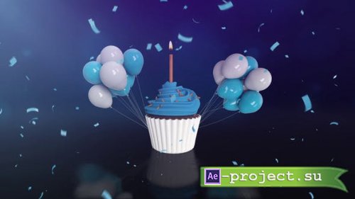 Videohive - Short Birthday Wishes - 39645289 - Project for After Effects