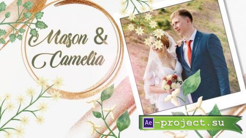 Videohive - Nature Background Wedding Invitation Card Slideshow - 39654969 - Project for After Effects