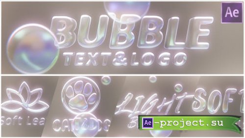 Videohive - Bubbles Logo Text Intro - 39551543 - Project for After Effects