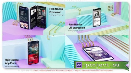 Videohive - Fresh Promo Application - 39659736 - Project for After Effects
