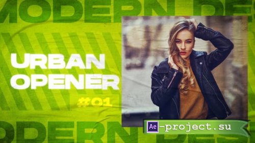 Videohive - Urban Vlog Intro I Dynamic Opener - 39638256 - Project for After Effects