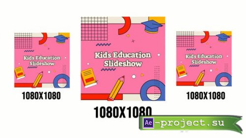 Videohive - Kids Education Promo | Instagram Post 1080x1080 - 39670866 - Project for After Effects