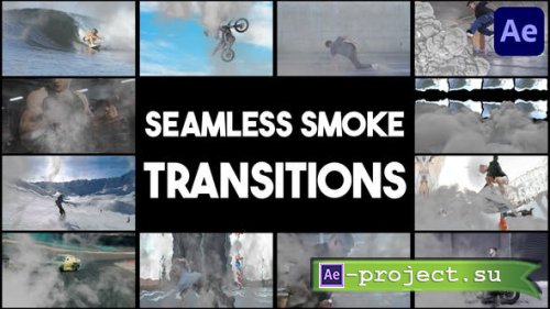 Videohive - Seamless Smoke Transitions for After Effects - 39671974 - Project for After Effects