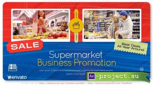 Videohive - Supermarket Business Promotion - 39679486 - Project for After Effects