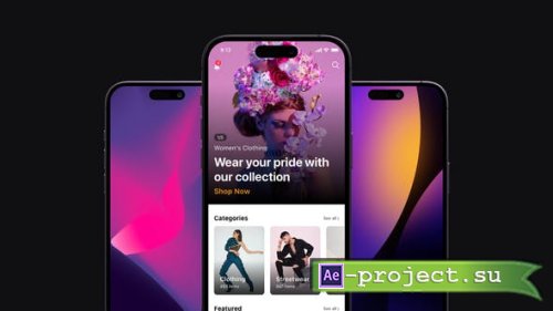 Videohive - App Promo Phone 14 Pro - 39678908 - Project for After Effects