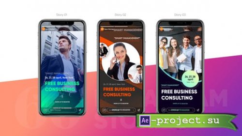 Videohive - Business Instagram Stories - 39725813 - Project for After Effects