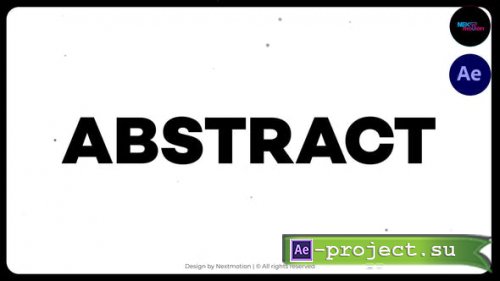 Videohive - Minimal Abstract Intro - 39726605 - Project for After Effects