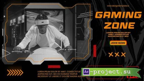 Videohive - Gaming Zone Slideshow Opener - 38679981 - Project for After Effects