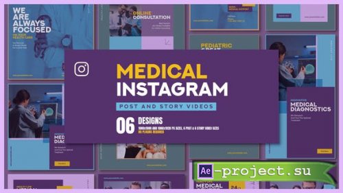 Videohive - Medical Health Care Instagram Promo - 39740929 - Project for After Effects