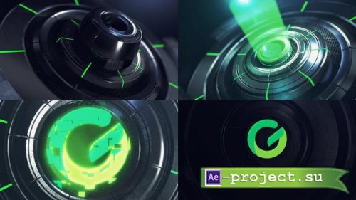 Videohive - Circular 3D Tech logo Reveal - 39731369 - Project for After Effects