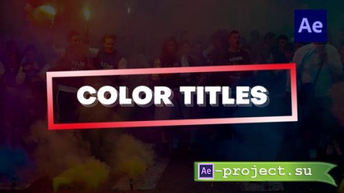 Videohive - Colorful Text Titles - 39727714 - Project for After Effects