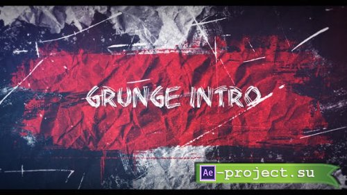 Videohive - Grunge Intro - 39607539 - Project for After Effects