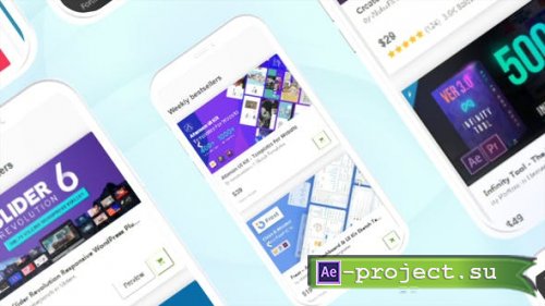 Videohive - 4K UI/UX Promo In Mockups - 25971456 - Project for After Effects