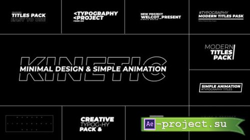 Videohive - Typography Titles 1.0 | After Effects - 39766254 - Project for After Effects
