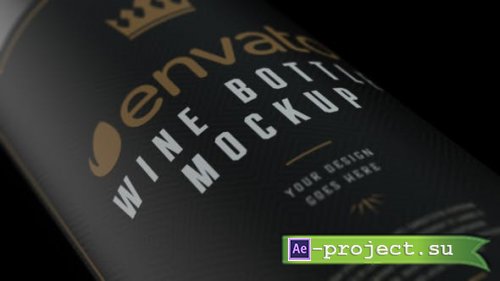 Videohive - Wine Bottle Commercial - 39766310 - Project for After Effects
