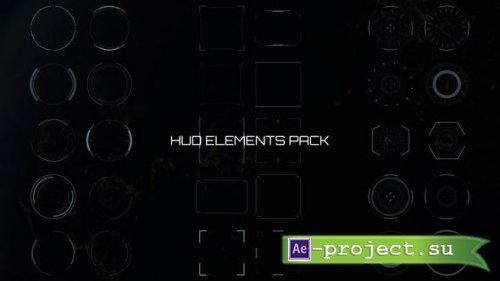 Videohive - HUD Elements Pack - 39763575 - Project for After Effects