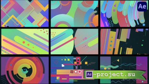 Videohive - Colorful Shape Transitions #3 [After Effects] - 39764667 - Project for After Effects