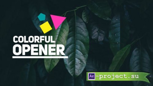 Videohive - Colorful Opener - 18683146 - Project for After Effects
