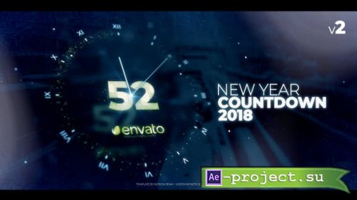 Videohive - Atmospheric New Year Countdown - 21149984 - Project for After Effects