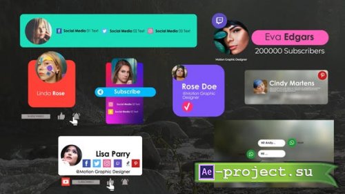 Videohive - Social Media Pack - 39795435 - Project for After Effects