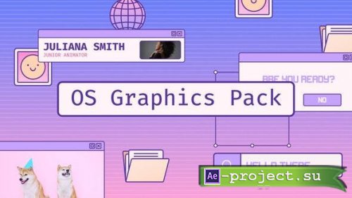 Videohive - OS Graphics Pack / Windows MacOS - 39797920 - Project for After Effects