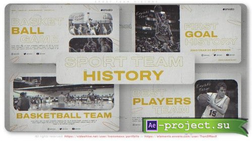 Videohive - Sport Team History - 39793526 - Project for After Effects