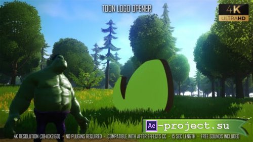 Videohive - Toon Logo Opener - 39662621 - Project for After Effects