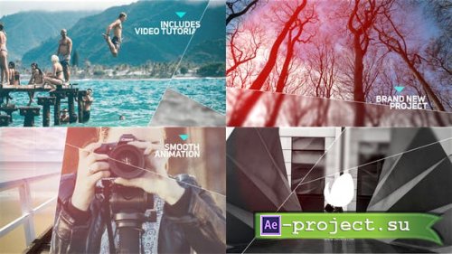 Videohive - Elegant Line Slideshow - 39801332 - Project for After Effects