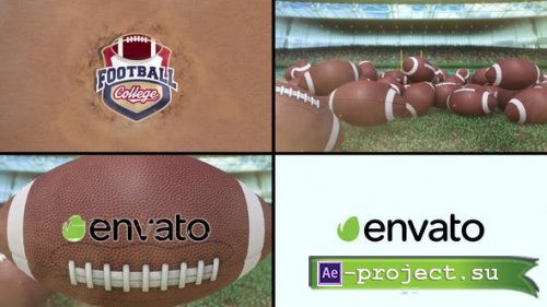 Videohive - American Football Logo Reveal 3 - 39716463 - Project for After Effects