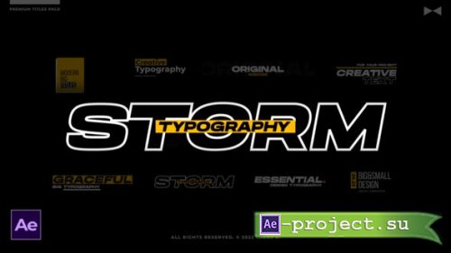 Videohive - Modern Titles  AE - 39805937 - Project for After Effects